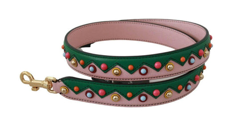 Dolce & Gabbana Elegant Multicolor Leather Shoulder Strap - Hilstor