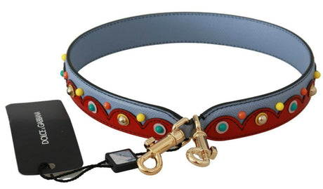 Dolce & Gabbana Elegant Multicolor Leather Shoulder Strap - Hilstor