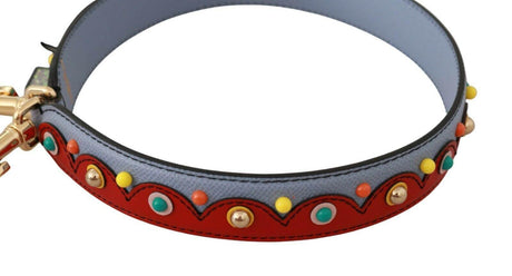 Dolce & Gabbana Elegant Multicolor Leather Shoulder Strap - Hilstor