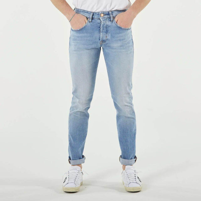 Don The Fuller Blue Cotton Men Jeans - Hilstor