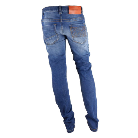 Bikkembergs Blue Cotton Men Jeans - Hilstor