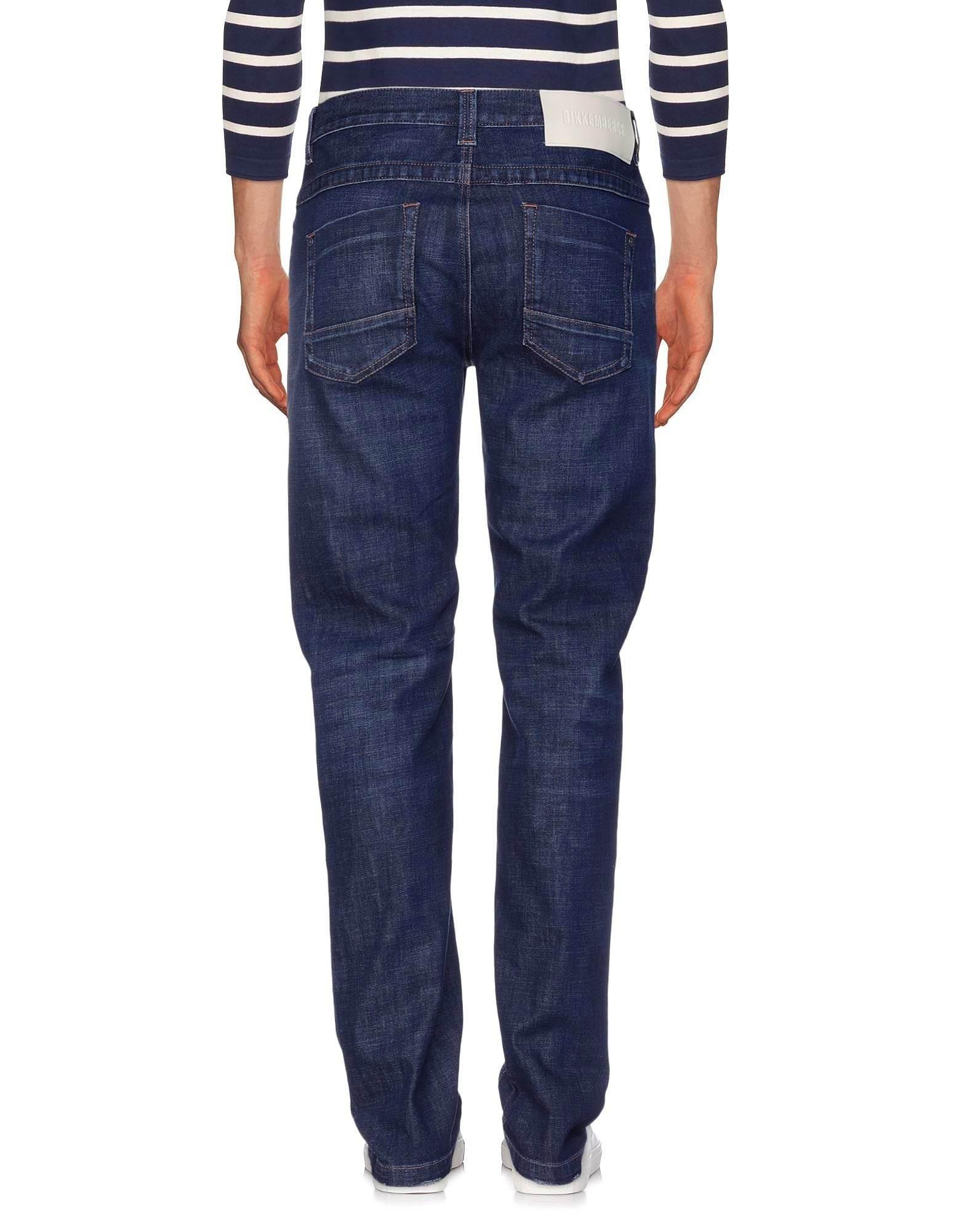Bikkembergs Dark Blue Cotton Men Jeans - Hilstor