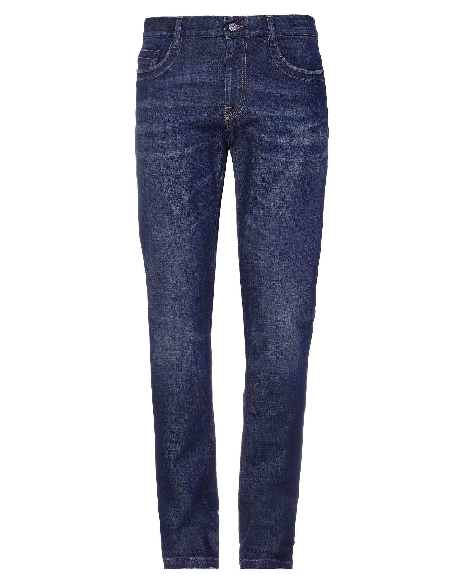 Bikkembergs Dark Blue Cotton Men Jeans - Hilstor