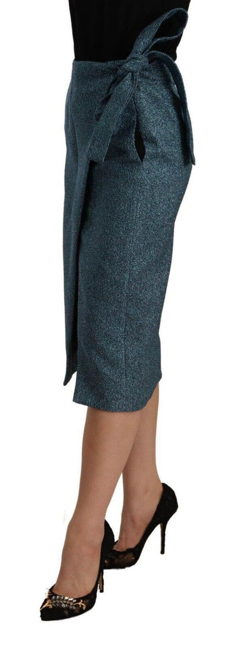 Koonhor Elegant High Waist Wrap Skirt - Hilstor