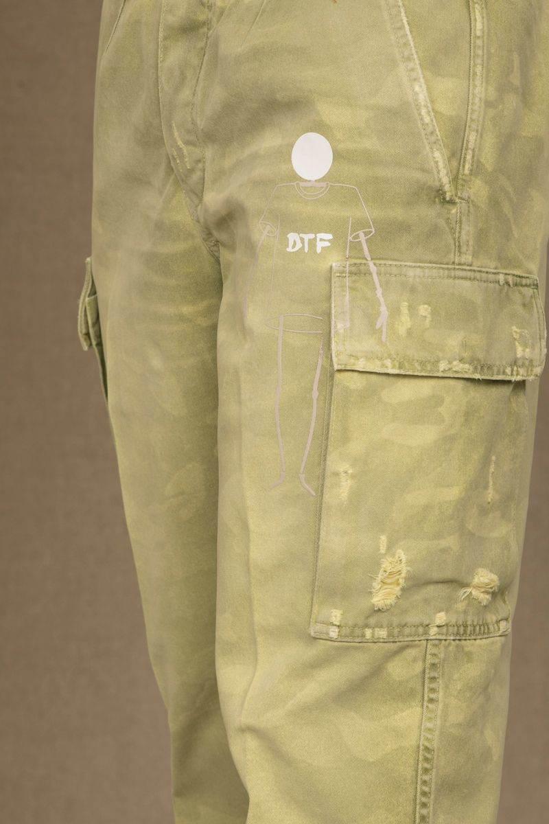 Don The Fuller Green Cotton Men Jeans - Hilstor