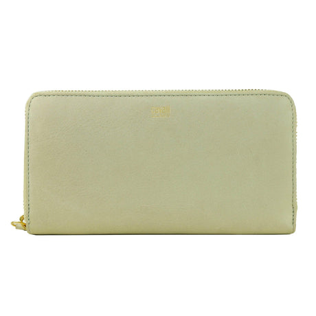 Cavalli Class Gray Calfskin Women Wallet - Hilstor