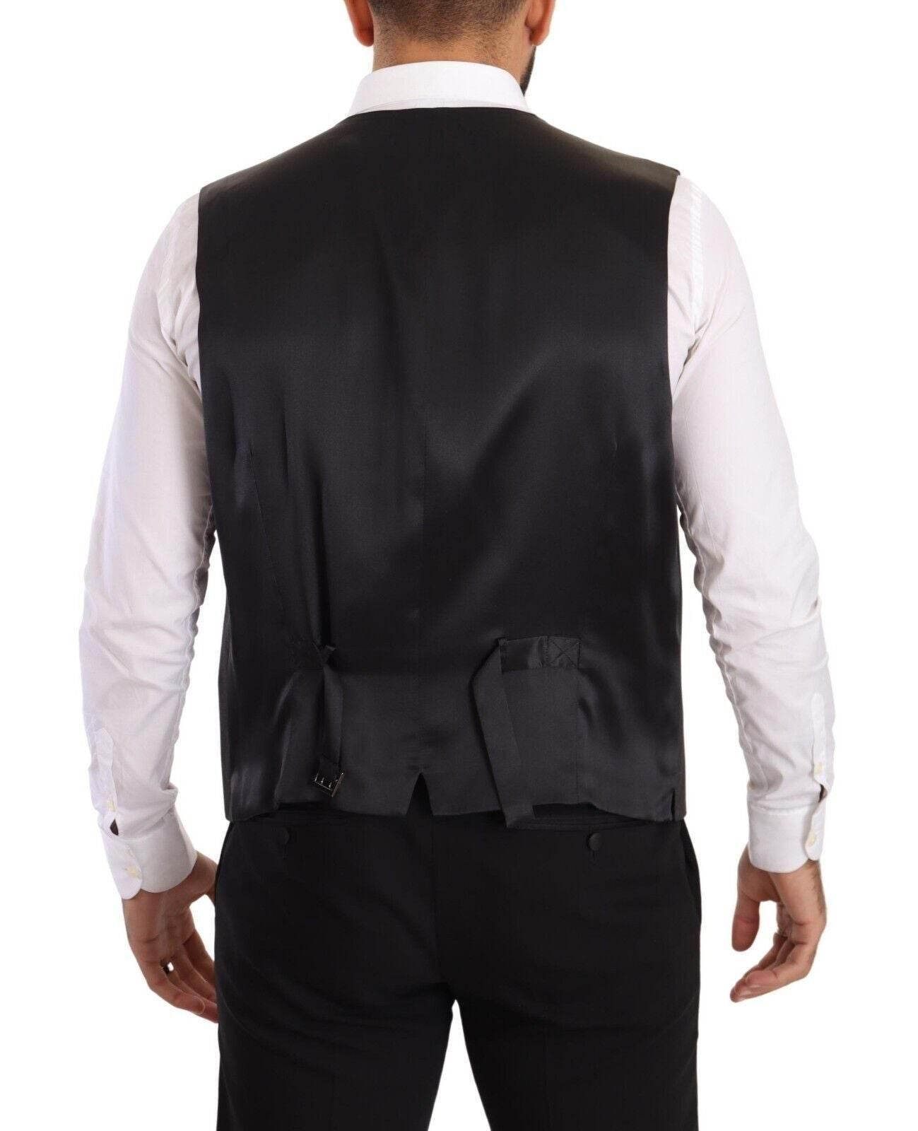 Dolce & Gabbana Gray Double Breasted 2 Piece SICILIA Blazer - Hilstor