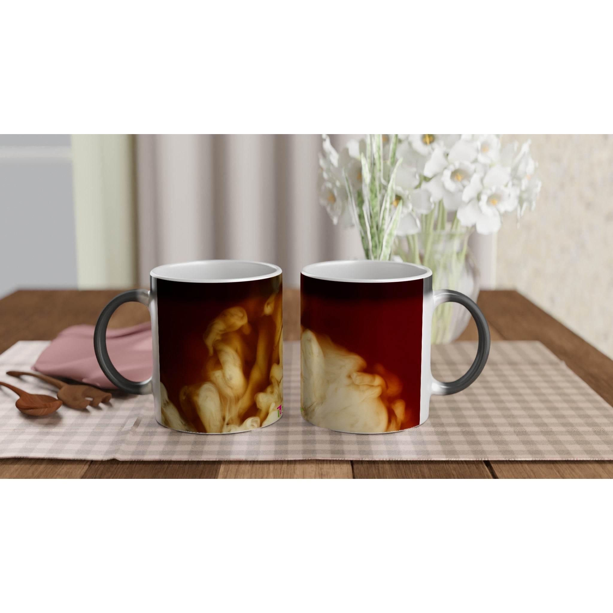 Magic 11oz Ceramic Mug - Coffee design - Hilstor