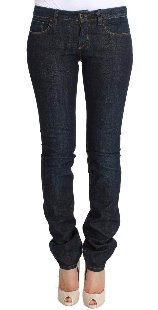 Costume National Chic Slim Fit Skinny Designer Jeans - Hilstor