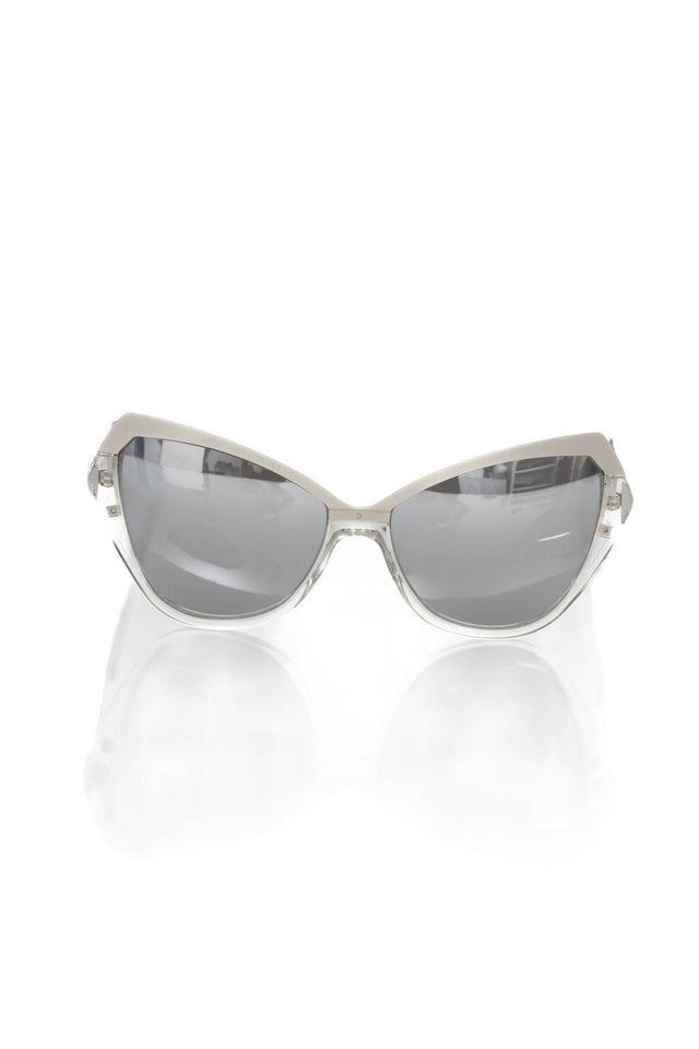 Frankie Morello Gray Acetate Women Sunglass - Hilstor