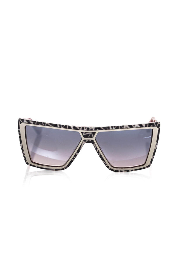 Frankie Morello Black Acetate Womens Sunglass - Hilstor