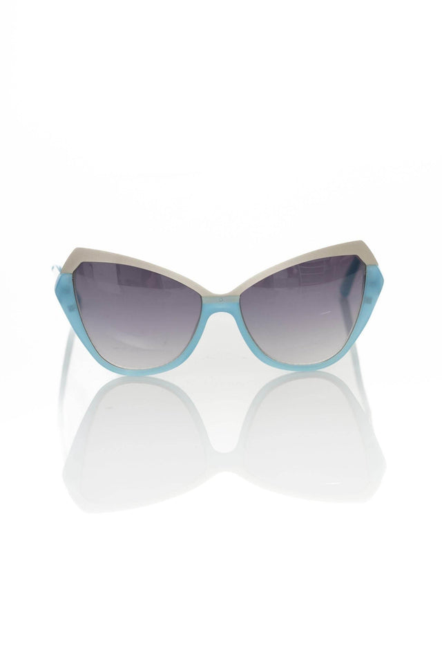 Frankie Morello Light Blue Acetate Women's Sunglass - Hilstor