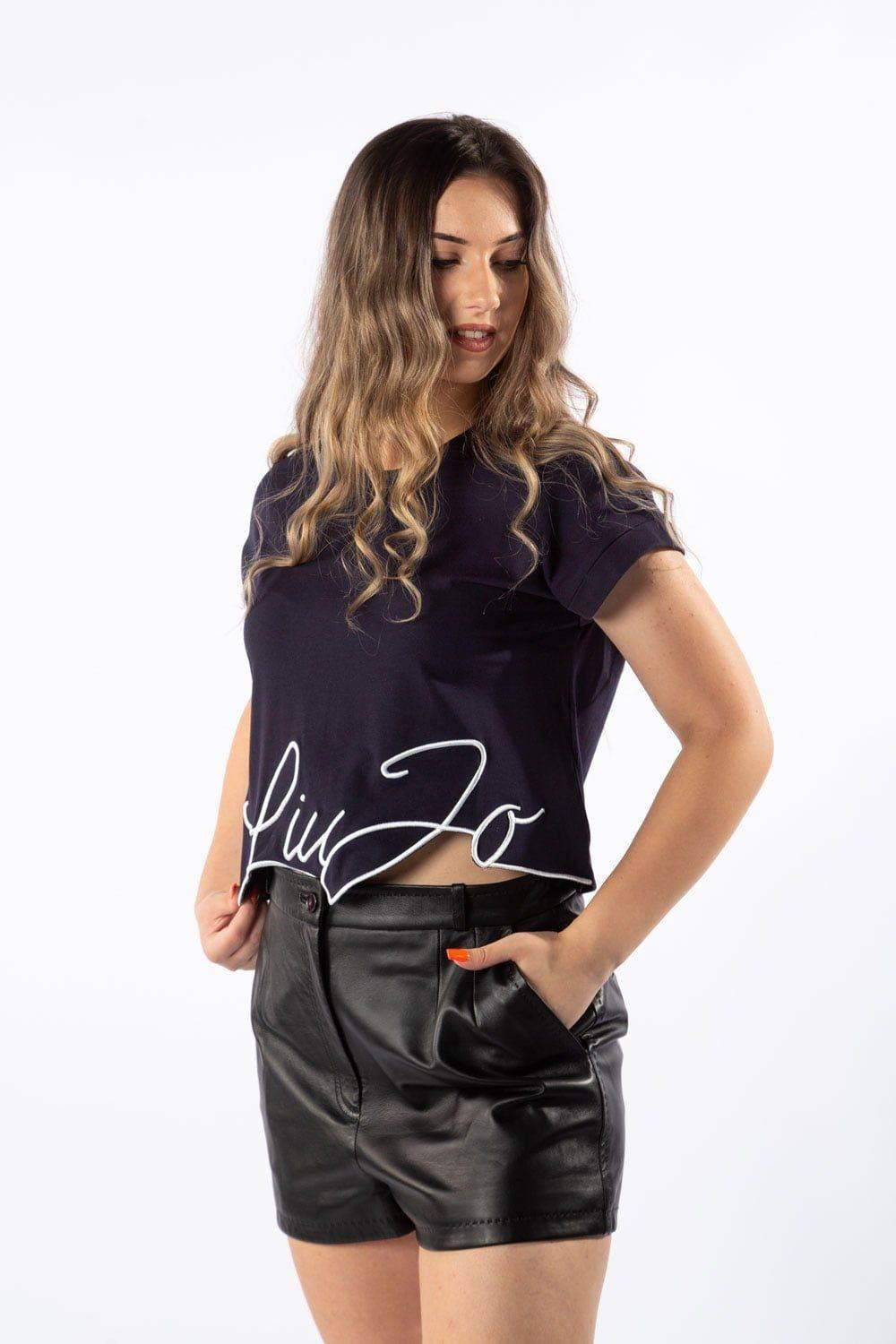 Dolce & Gabbana Black Lambskin Women's Short - Hilstor