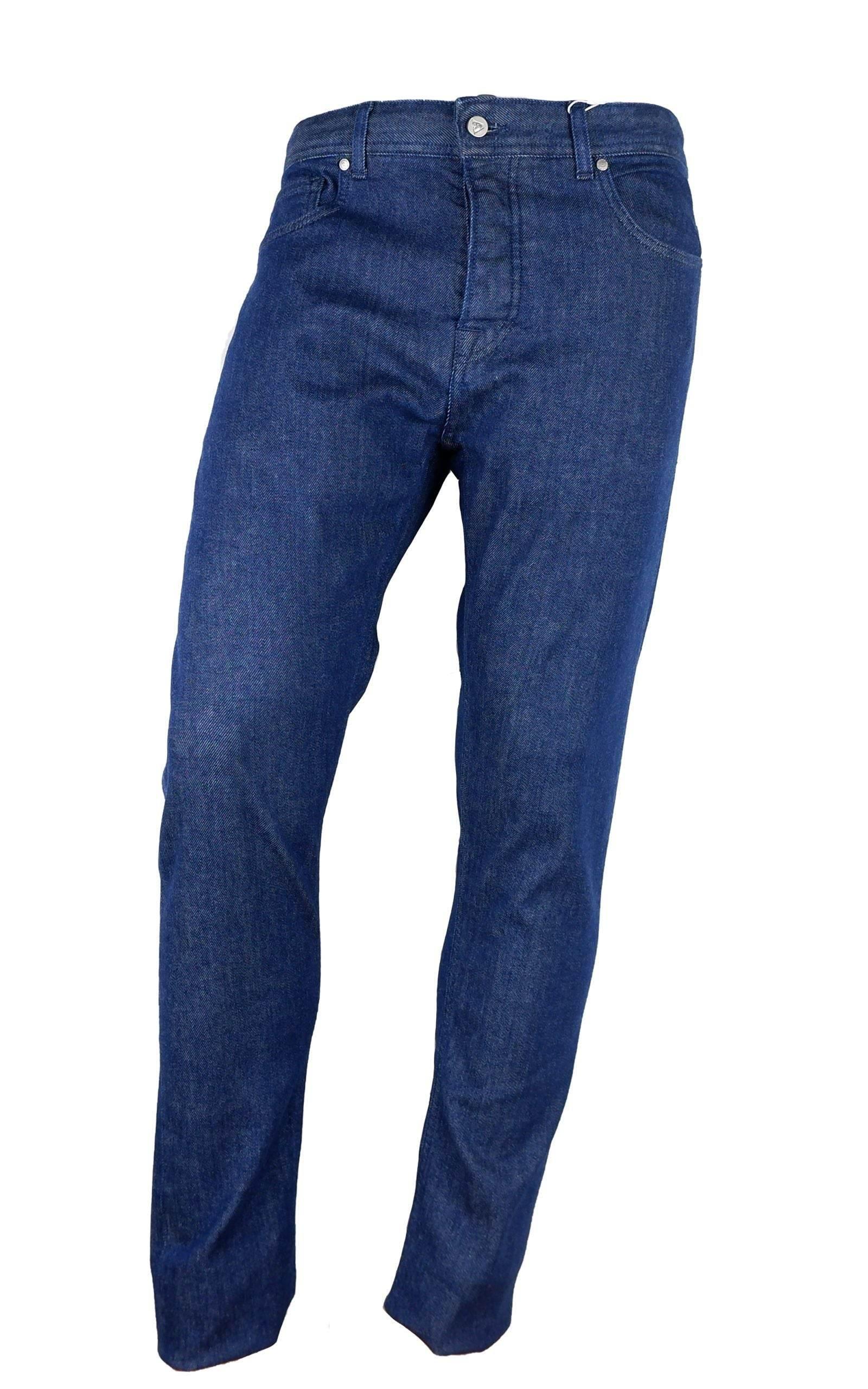 Aquascutum Blue Cotton Men Jeans - Hilstor
