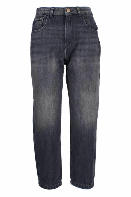 Yes Zee Black Cotton Women's High-Waisted Jeans - Hilstor
