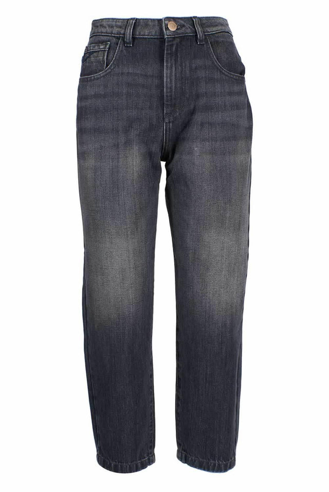 Yes Zee Black Cotton Women's High-Waisted Jeans - Hilstor
