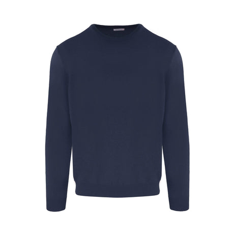 Malo Elegant Cashmere Roundneck Sweater in Chic Blue - Hilstor