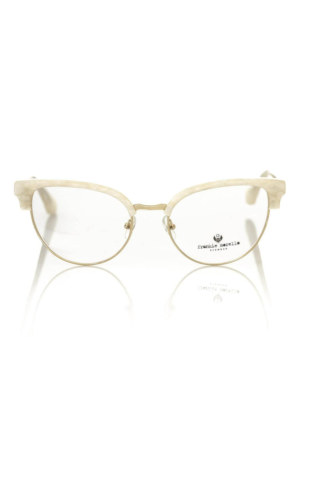 Frankie Morello White Metallic Women's Frame - Hilstor