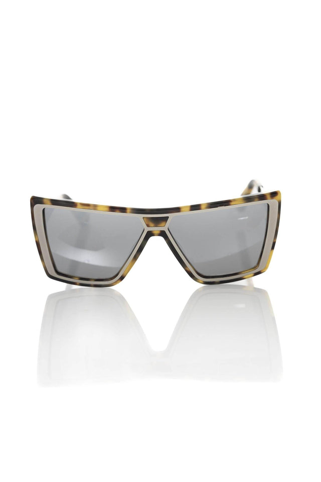 Frankie Morello Black Acetate Women's Sunglass - Hilstor