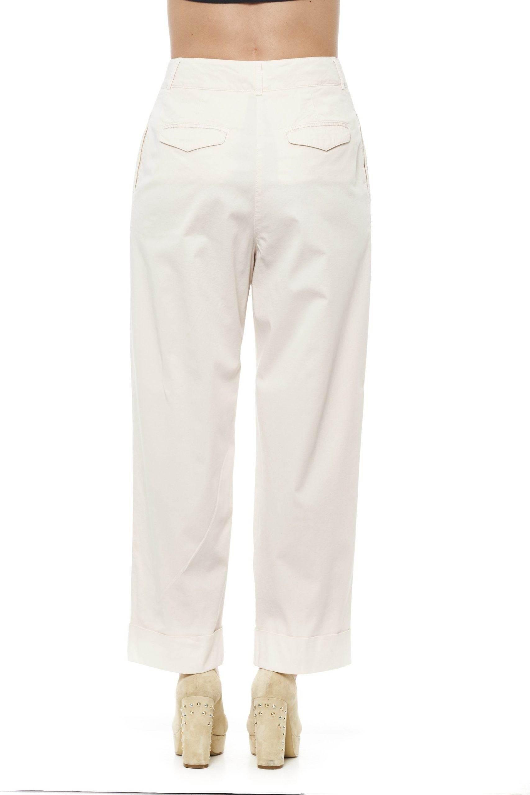 Peserico Beige Wide Palazzo Pants - Hilstor