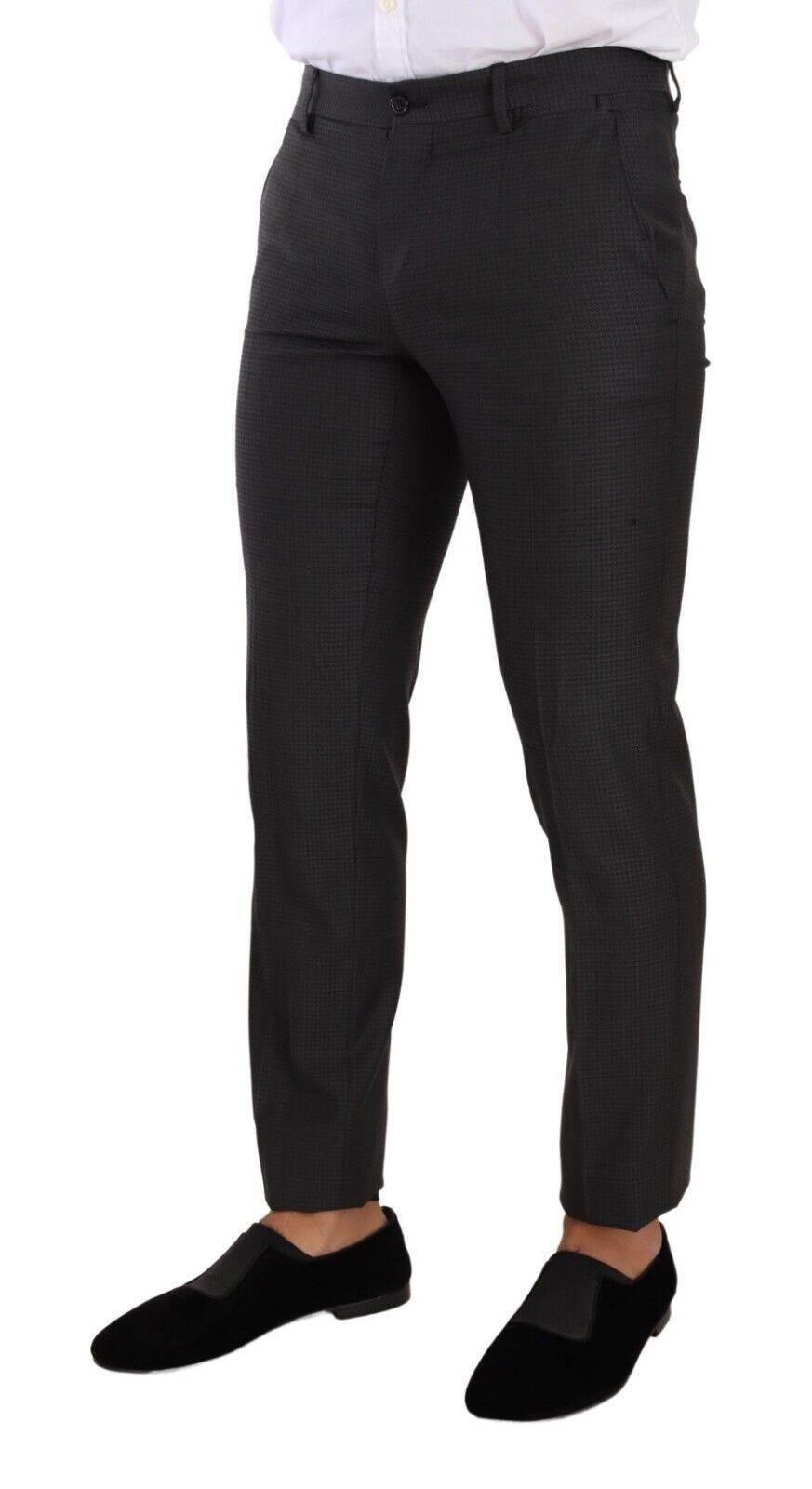 Dolce & Gabbana Black MARTINI Single Breasted 2 Piece Suit - Hilstor