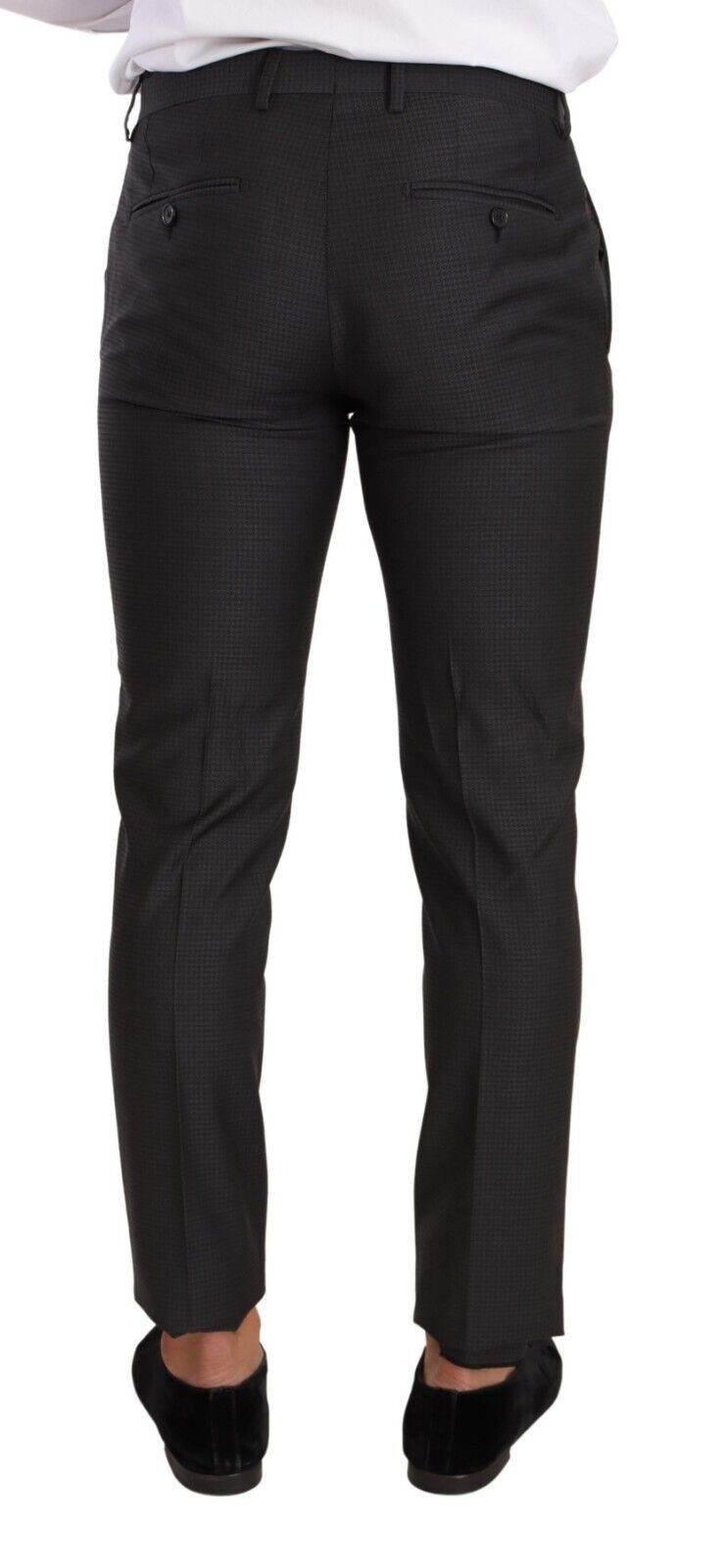Dolce & Gabbana Black MARTINI Single Breasted 2 Piece Suit - Hilstor
