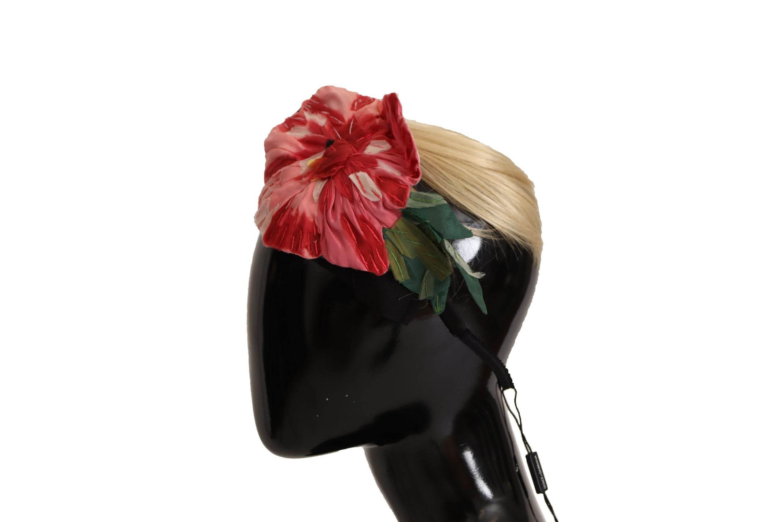 Dolce & Gabbana Elegant Silk-Blend Diadem Headband - Hilstor