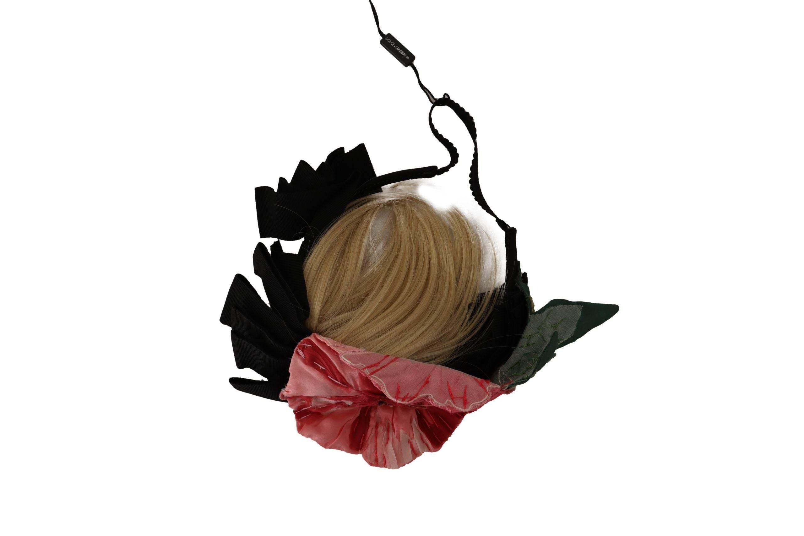 Dolce & Gabbana Elegant Silk-Blend Diadem Headband - Hilstor