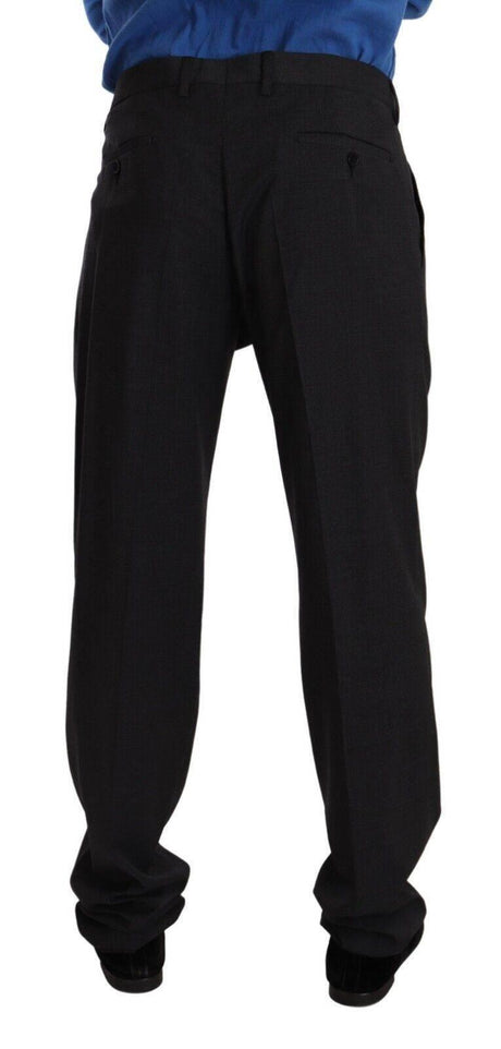 Dolce & Gabbana Gray Dress Trouser VENTANNI Dress Pants - Hilstor