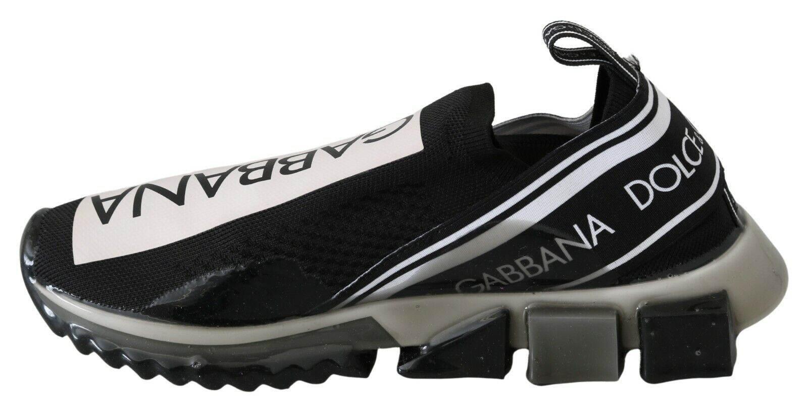 Dolce & Gabbana Dapper Black Casual Sport Sneakers - Hilstor