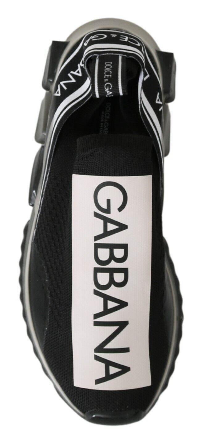Dolce & Gabbana Dapper Black Casual Sport Sneakers - Hilstor