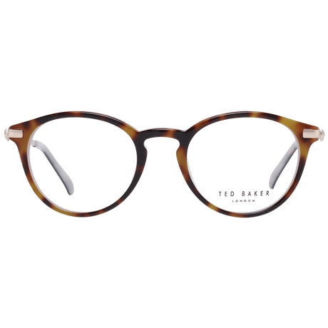 Ted Baker Chic Brown Round Full-Rim Fashion Frames - Hilstor