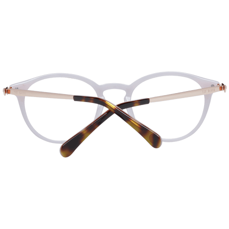 Ted Baker Chic Brown Round Full-Rim Fashion Frames - Hilstor