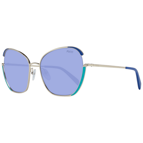 Emilio Pucci Gold Women Sunglass - Hilstor