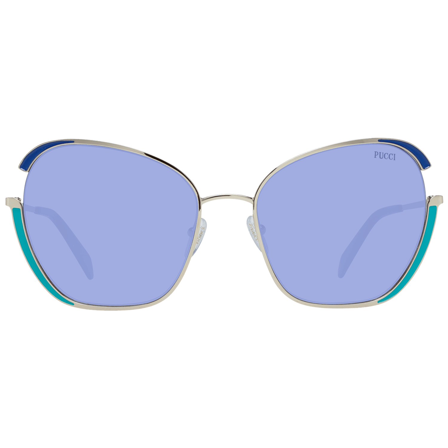 Emilio Pucci Gold Women Sunglass - Hilstor