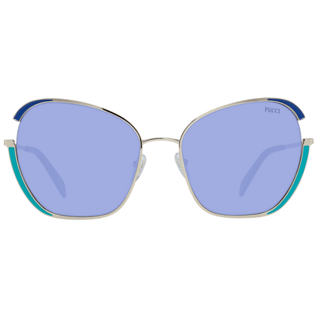 Emilio Pucci Gold Women Sunglass - Hilstor