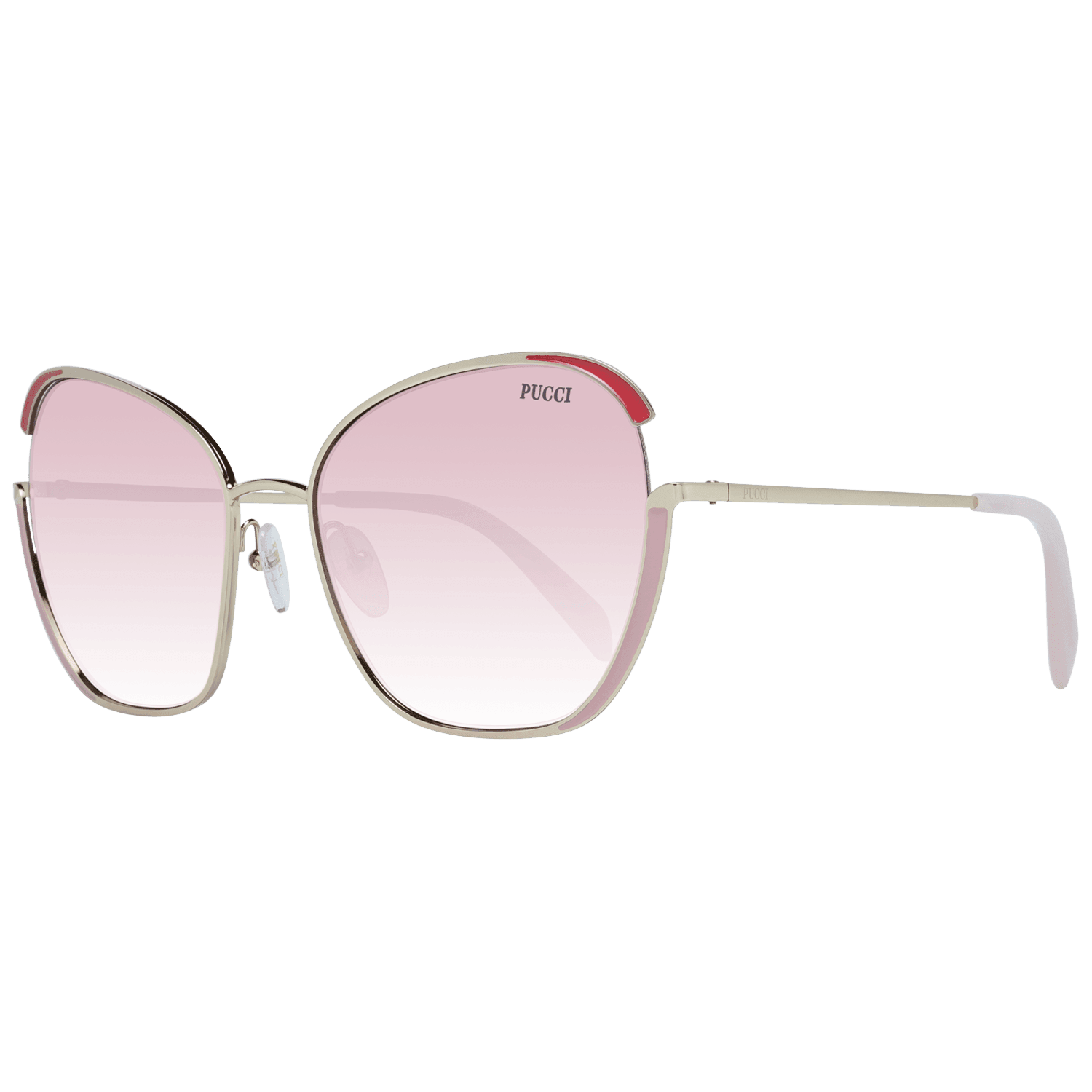 Emilio Pucci Gold Women Sunglass - Hilstor