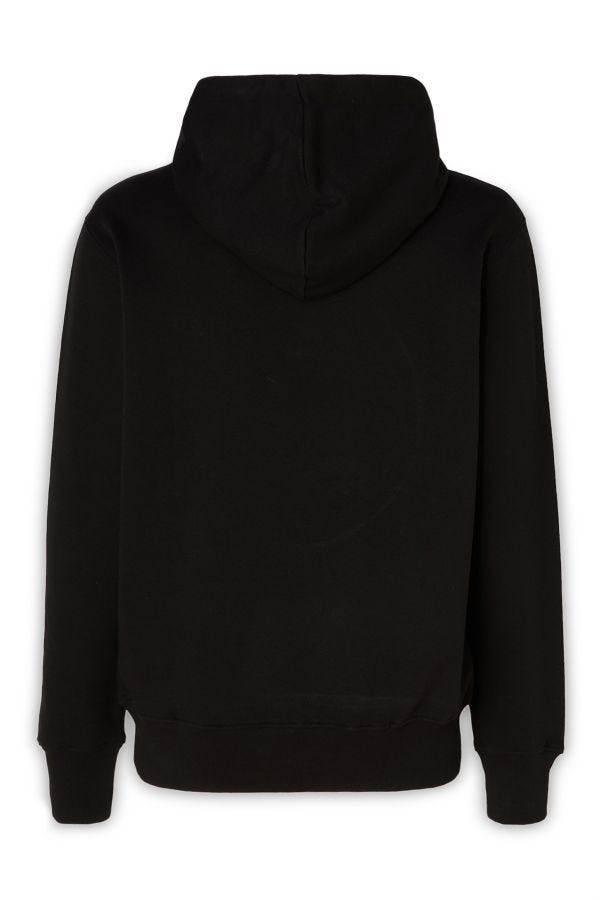 Versace Jeans Stunning Hooded Black Cotton Sweatshirt - Hilstor
