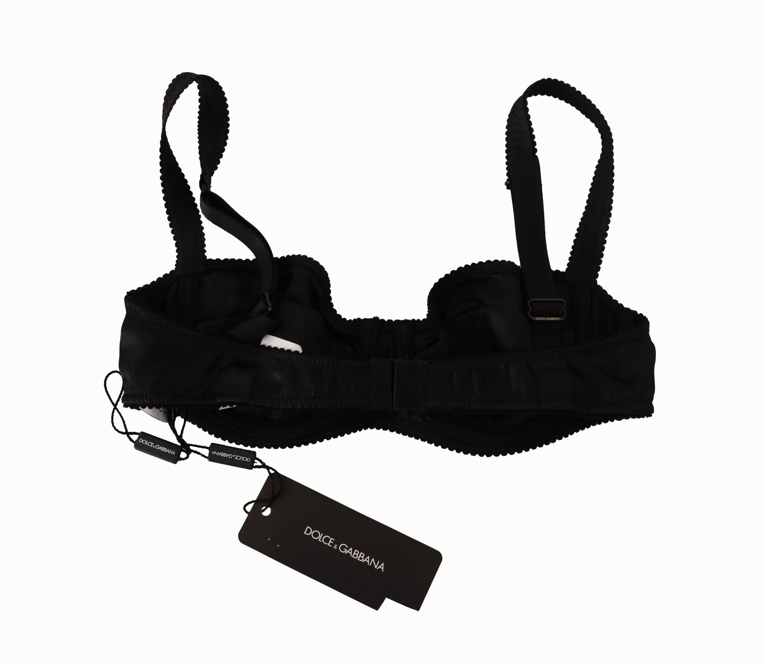 Dolce & Gabbana Sultry Silk Balconette Bra - Hilstor
