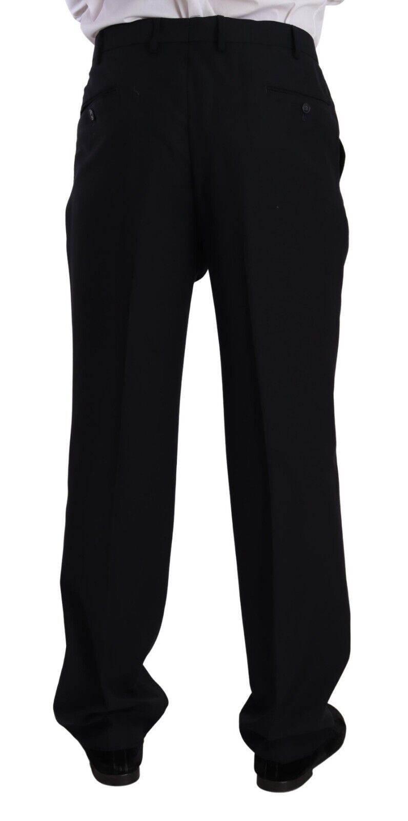 Domenico Tagliente Blue Polyester Single Breasted Formal Suit - Hilstor