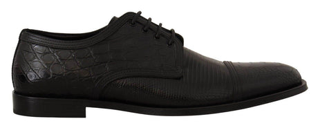 Dolce & Gabbana Exotic Leather Formal Lace-Up Shoes - Hilstor