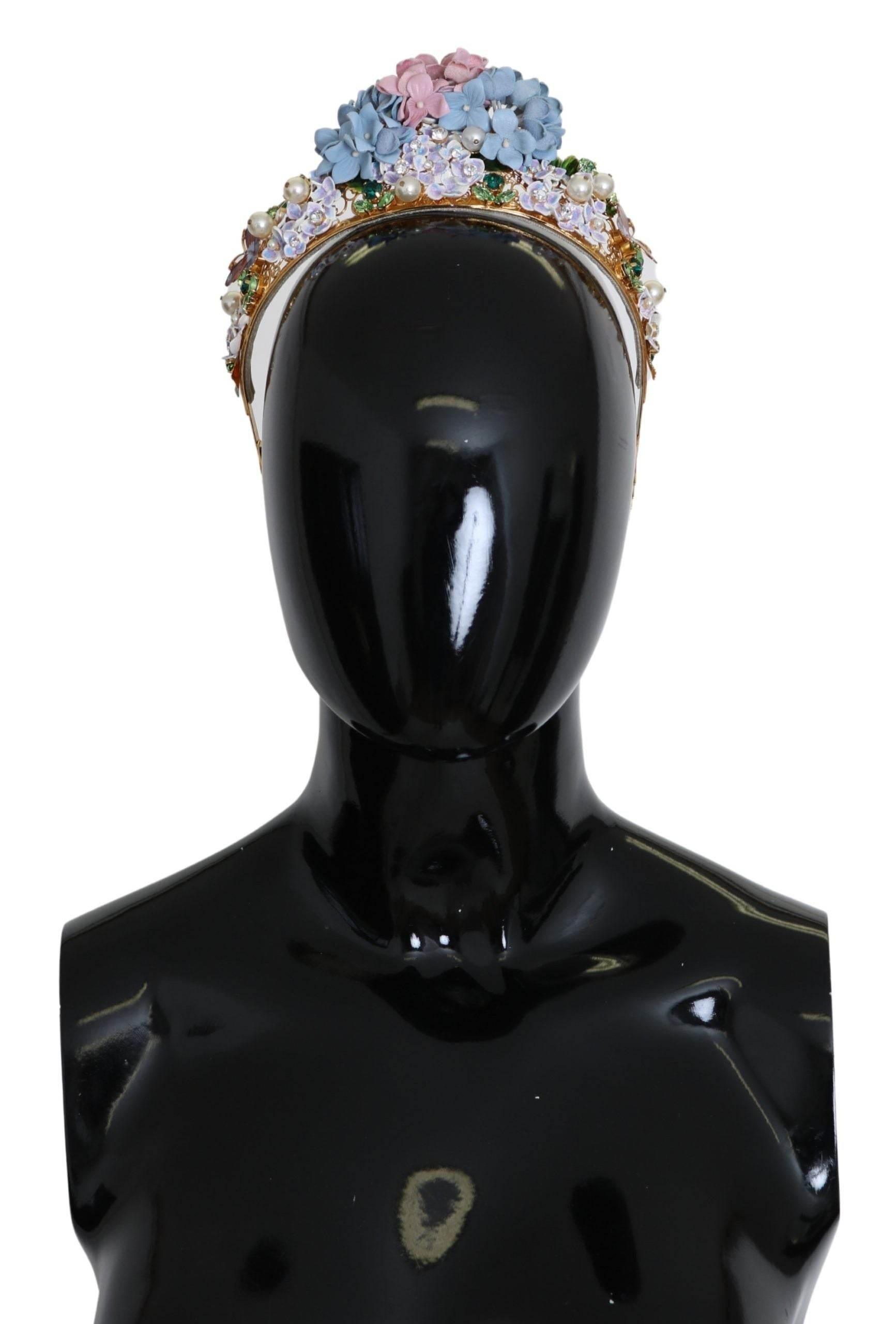 Dolce & Gabbana Exquisite Crystal Diadem Tiara - Hilstor