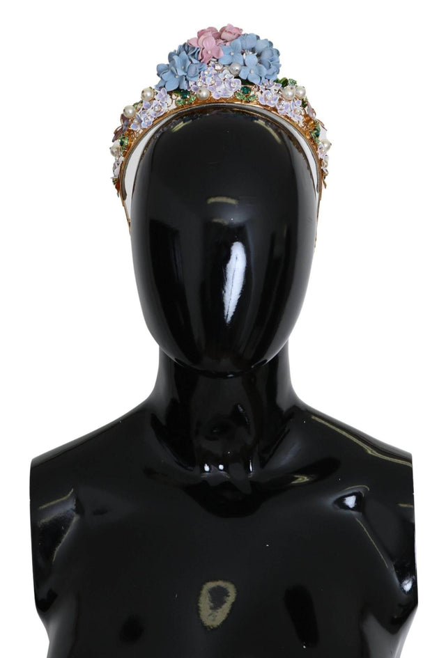Dolce & Gabbana Exquisite Crystal Diadem Tiara - Hilstor