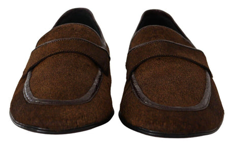 Dolce & Gabbana Exquisite Exotic Leather Loafers - Hilstor