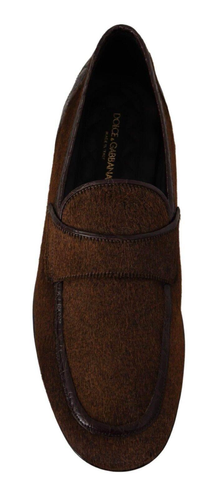 Dolce & Gabbana Exquisite Exotic Leather Loafers - Hilstor