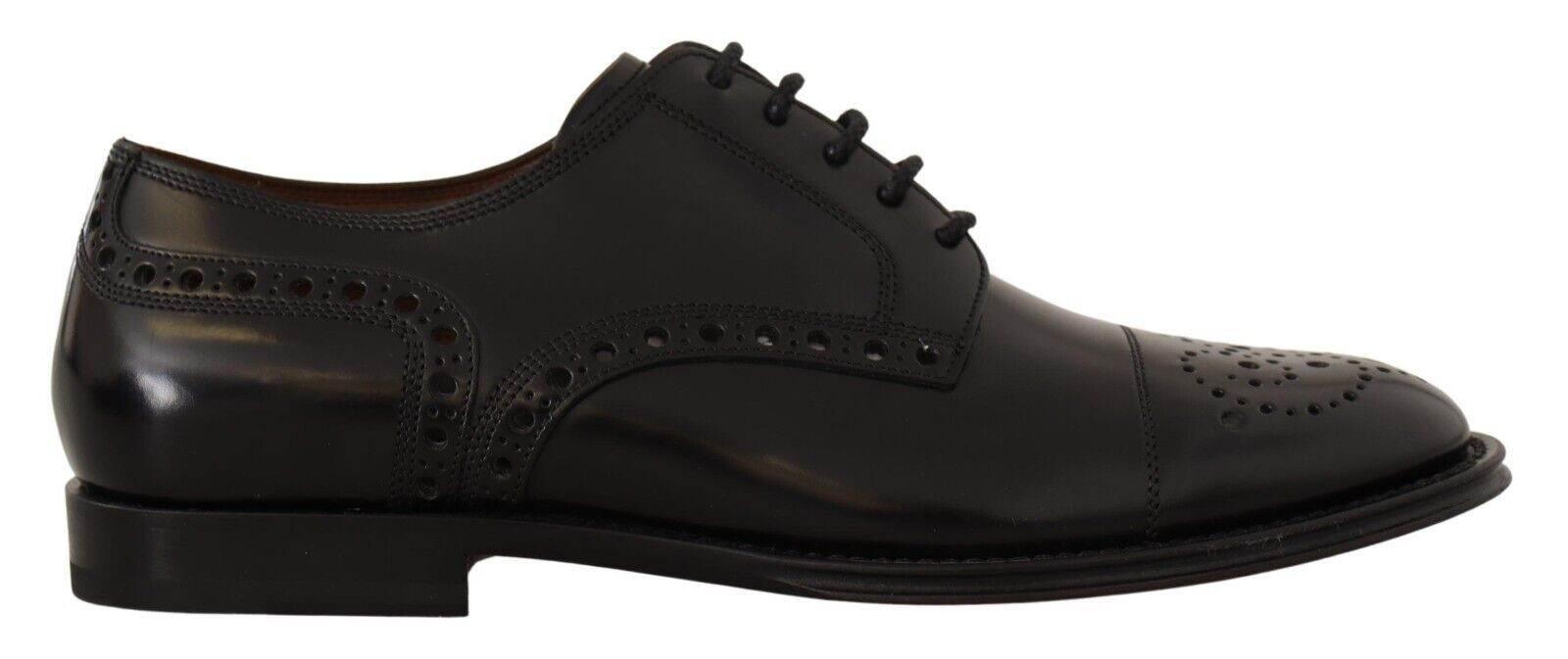 Dolce & Gabbana Elegant Wingtip Oxford Formal Shoes - Hilstor
