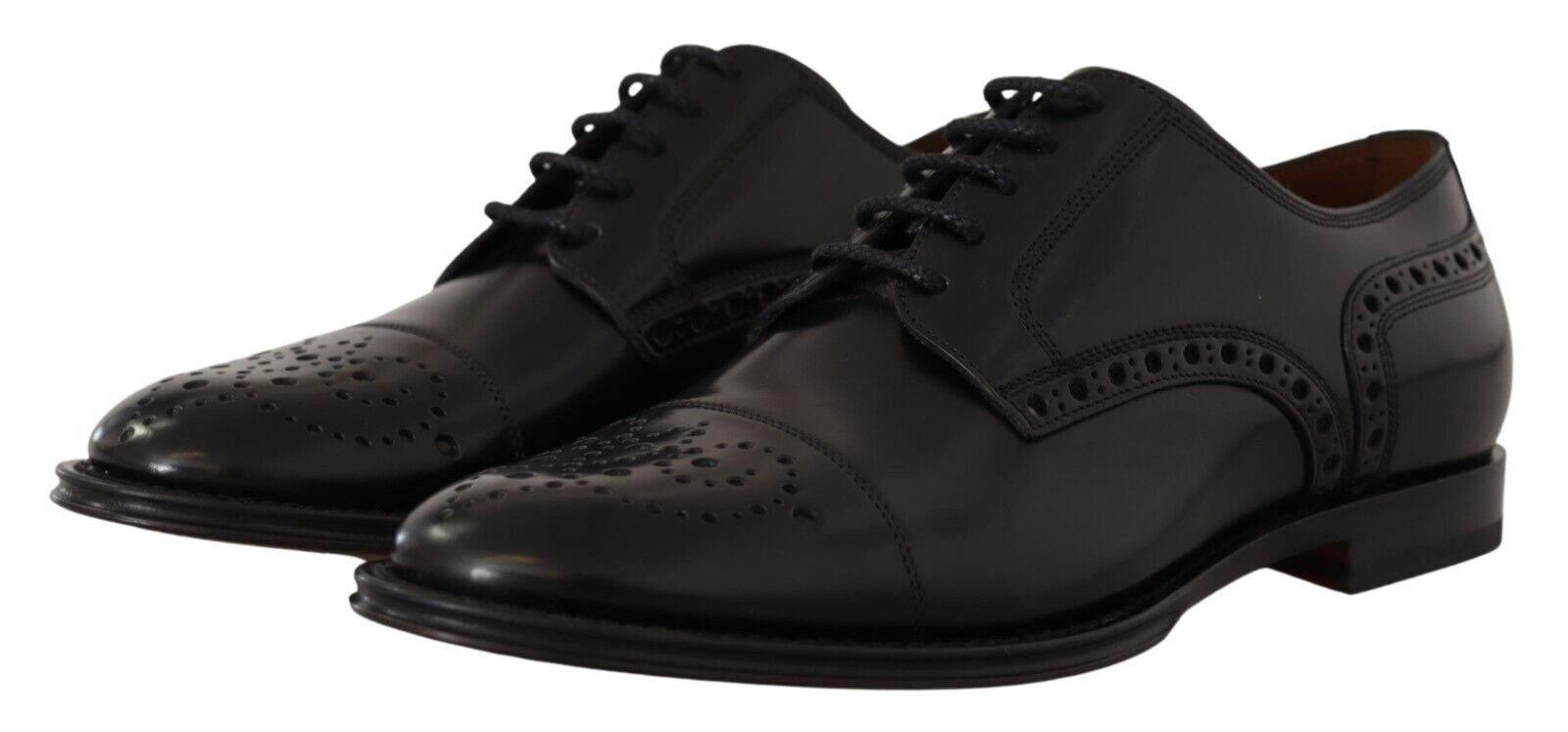 Dolce & Gabbana Elegant Wingtip Oxford Formal Shoes - Hilstor