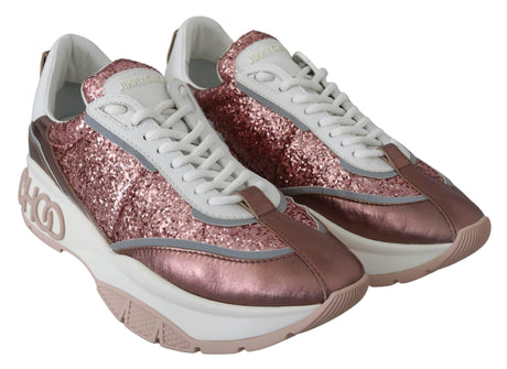 Jimmy Choo Candyfloss Glitter Sneaker Euphoria - Hilstor