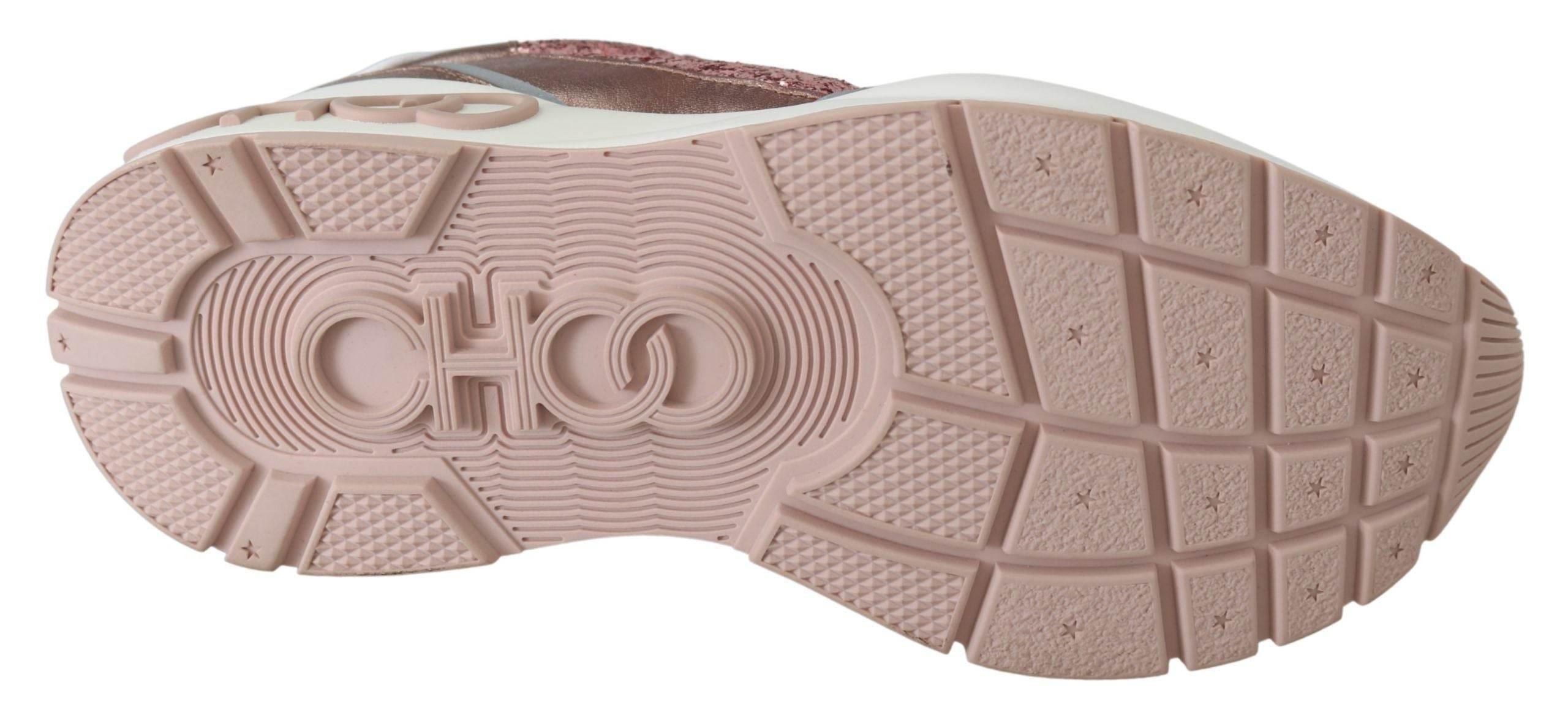 Jimmy Choo Candyfloss Glitter Sneaker Euphoria - Hilstor