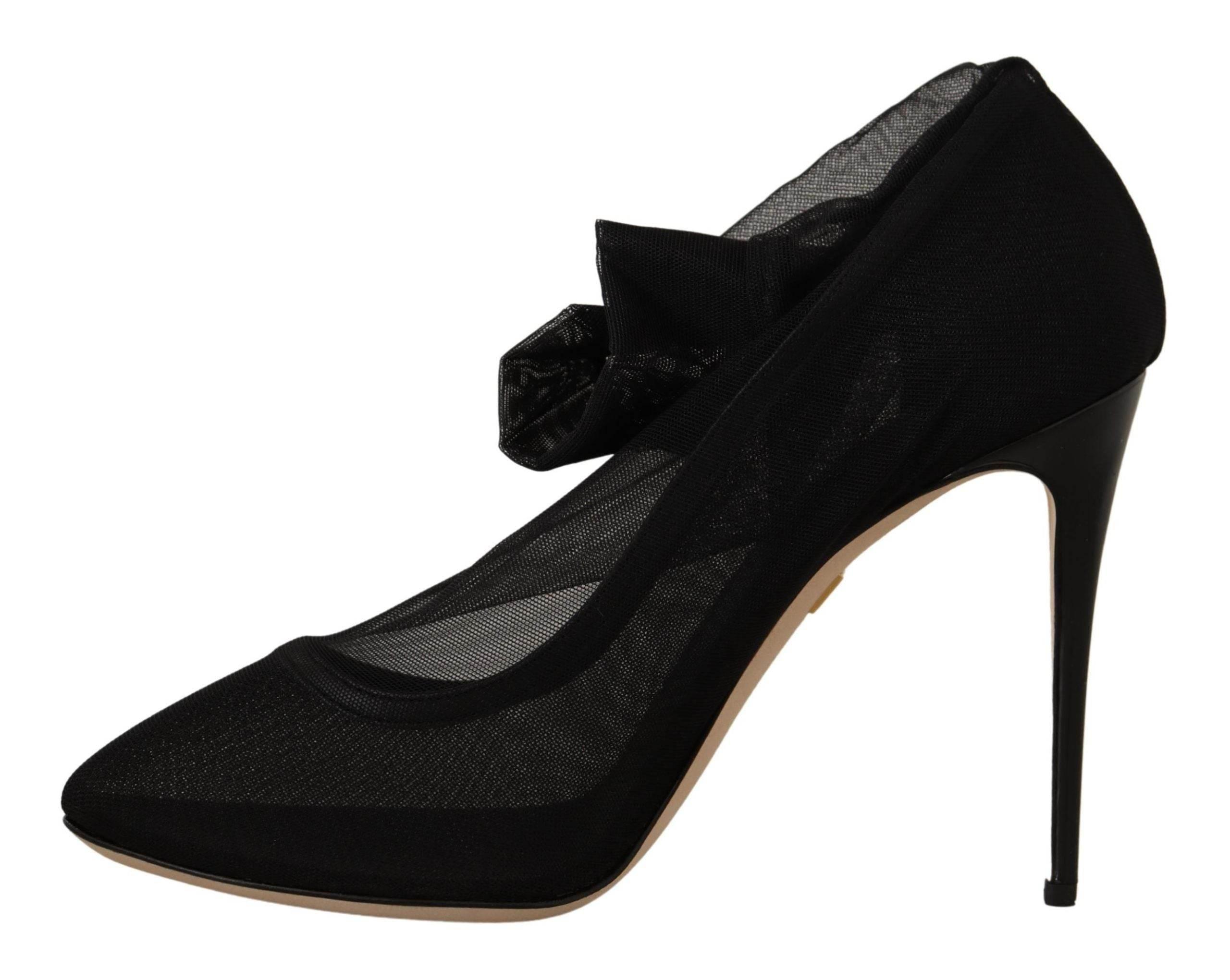 Dolce & Gabbana Elegant Stretch Sock Boot Pumps - Hilstor